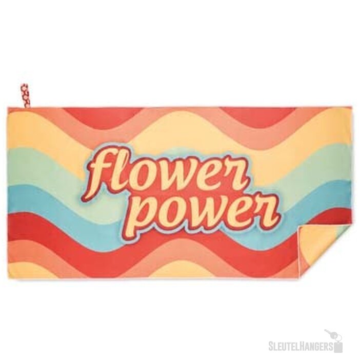 Full colour strandlaken met elastiek