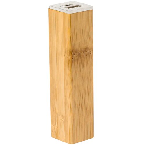 Kleine eco powerbank (2.200 mAh) Naturel