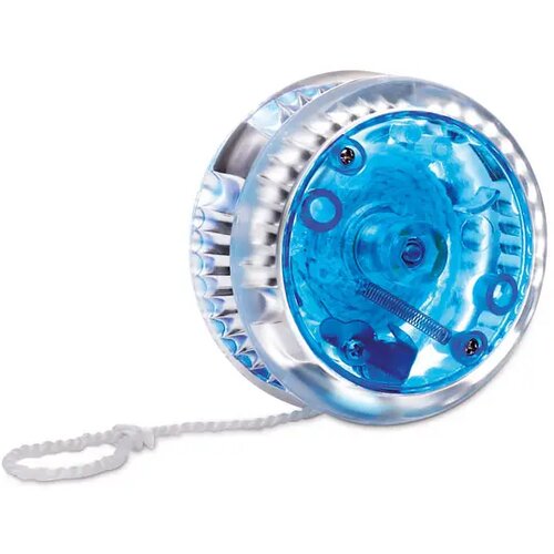 Lichtgevende jojo met LED Blauw