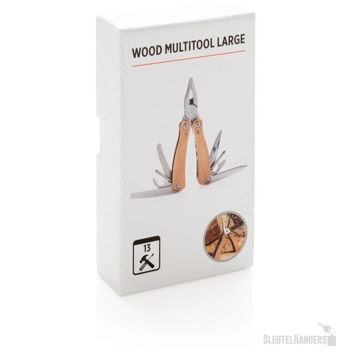 Houten multitool Bruin
