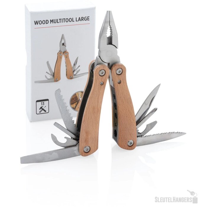 Houten multitool Bruin