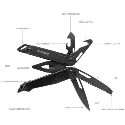 Gear X multitool zwart