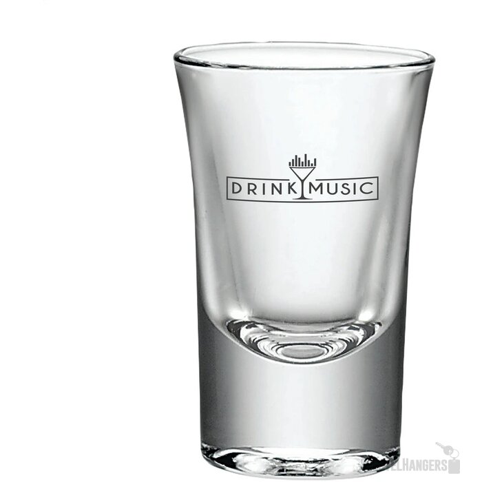 Klein shotglaasje (34 ml) Transparant