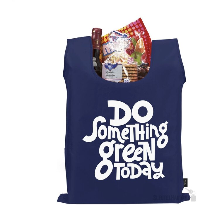 Shop Easy Rpet Opvouwbare Winkeltas Blauw