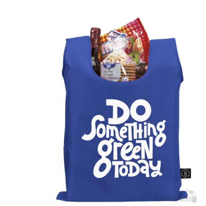 Shop Easy Rpet Opvouwbare Winkeltas Blauw