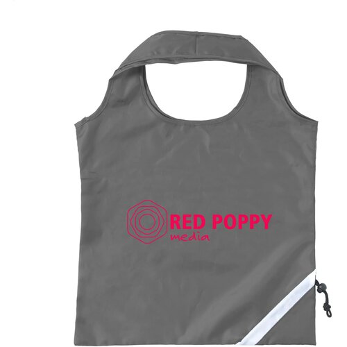 Strawberry Opvouwbare Tas Donkergrijs