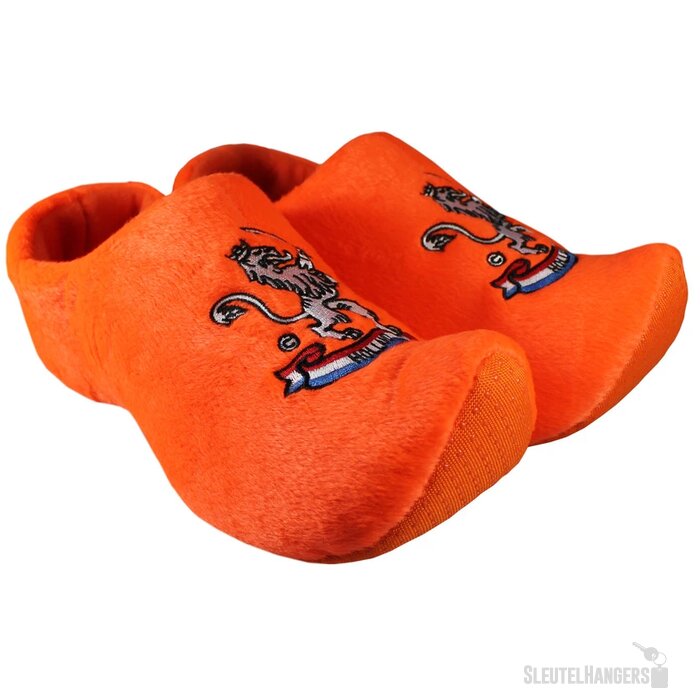 Klompsloffen oranje leeuw Oranje