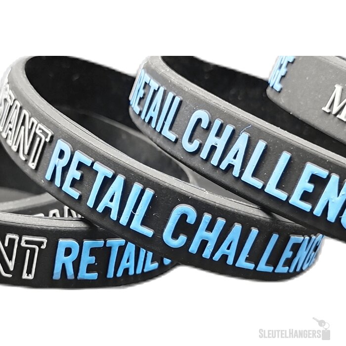 Siliconen armbandjes met relief