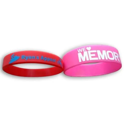 Siliconen armbandjes met relief