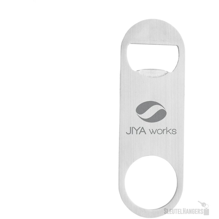 Crowntop metalen flesopener Zilver