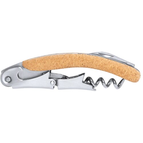 Kelnermes met kurk handvat Naturel