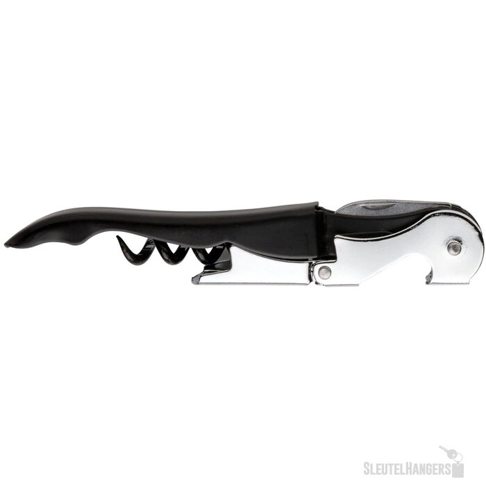 Vino sommelier kurkentrekker Zwart