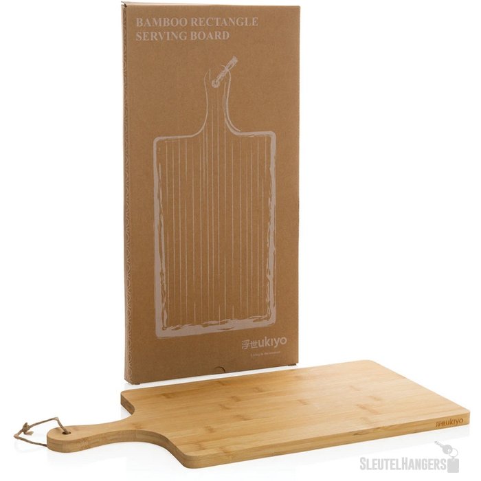 Grote serveerplank Ukiyo Bruin