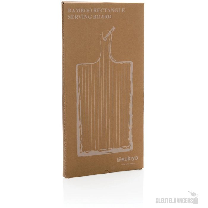 Grote serveerplank Ukiyo Bruin