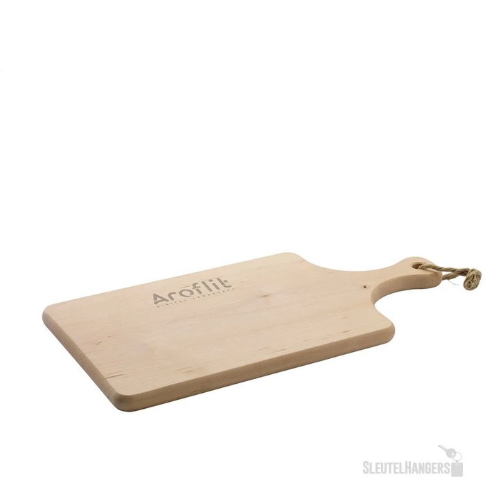 Duurzame Snijplank Met Handvat Zwart/Bruin