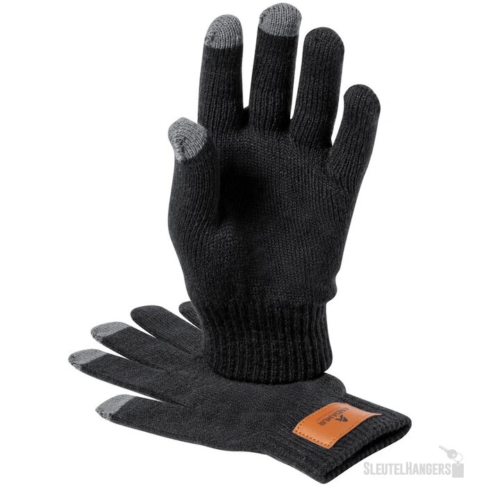 Set Met Handschoenen & Muts Zwart