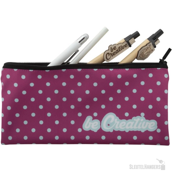 Custom made etui Zwart