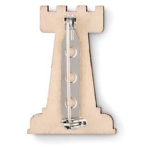 Houten pin in eigen vorm