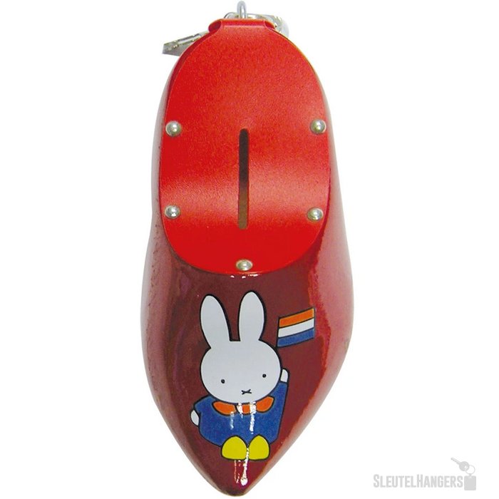 Nijntje klomp spaarpot Rood