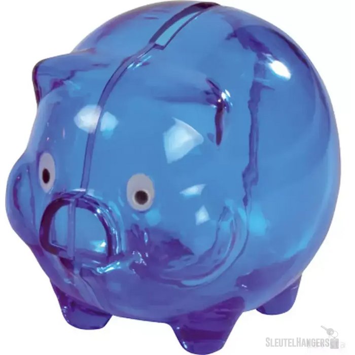 Spaarvarken klein Blauw