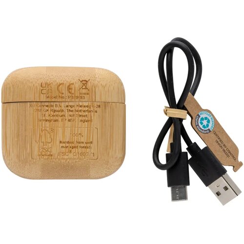 RCS plastic & bamboe oordoppen Bruin