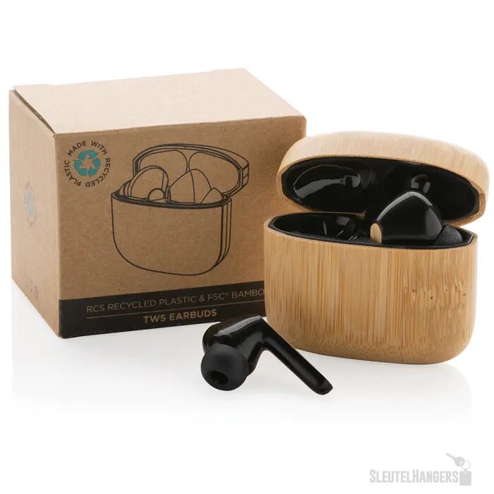 RCS plastic & bamboe oordoppen Bruin