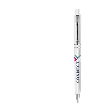 Stilolinea Raja Chrome Recycled Pennen Wit