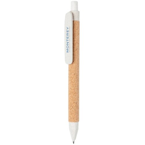 Write tarwestro en kurk pen wit