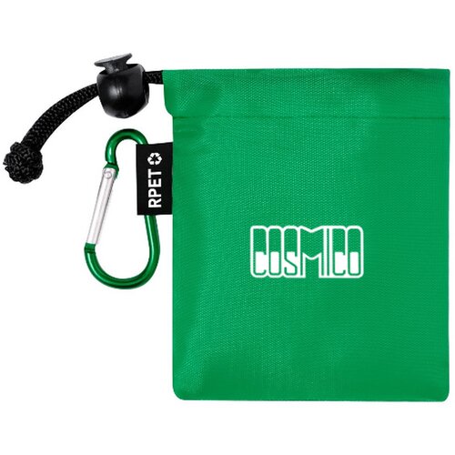Kinderponcho In Tasje Groen