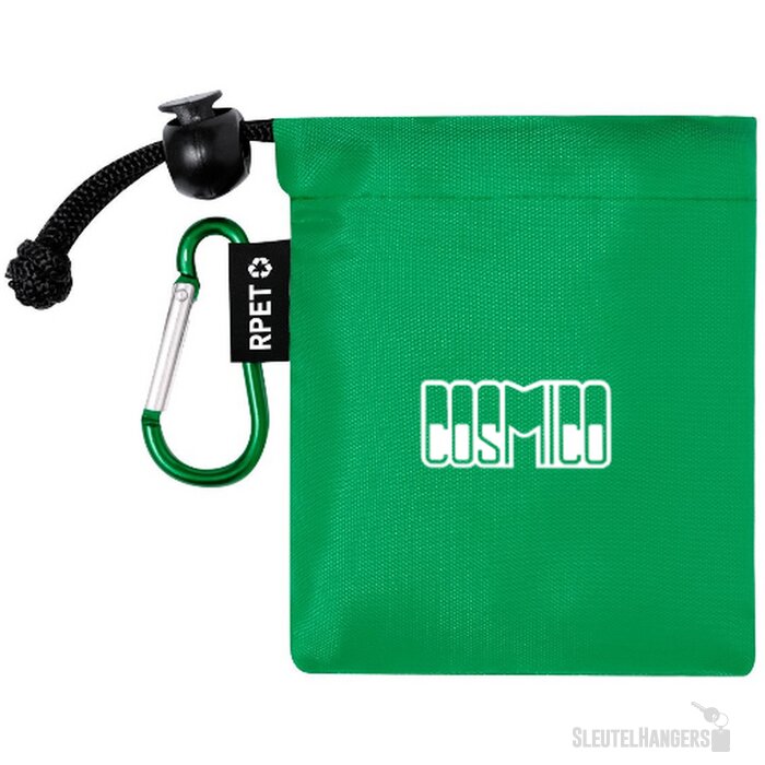 Kinderponcho In Tasje Groen