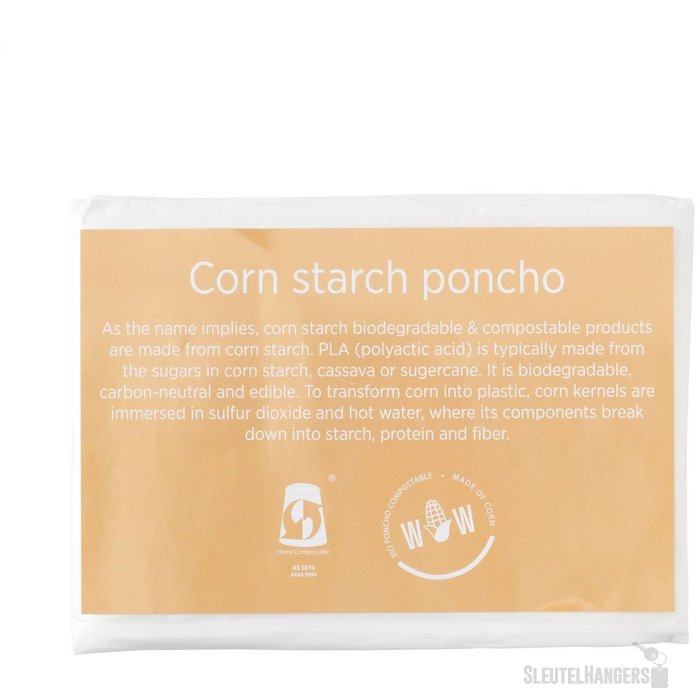 Ecologische Poncho Transparant