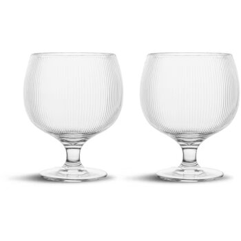 Billi wijnglas set van 2 transparant