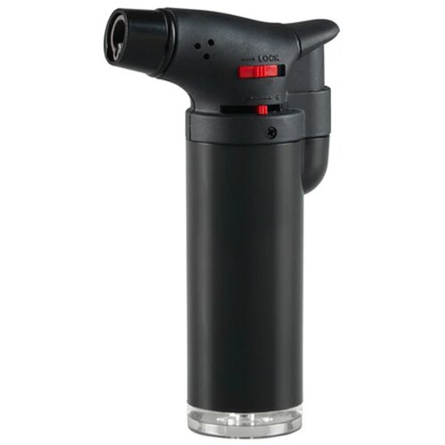 Aansteker Lux Torch Jet-Flame Zwart