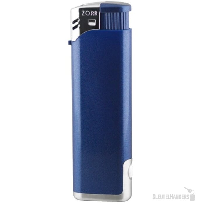 Aansteker Zorr piezo LED Blauw