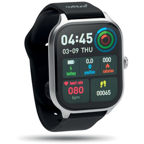 Smart gezondheidshorloge Irto zilver