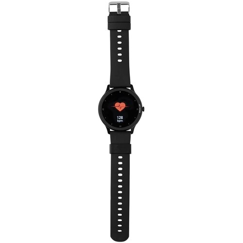 Swiss Peak RCS gerecycled TPU smart watch zwart