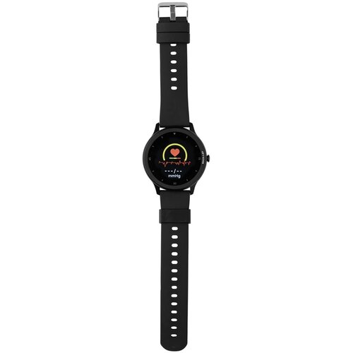 Swiss Peak RCS gerecycled TPU smart watch zwart