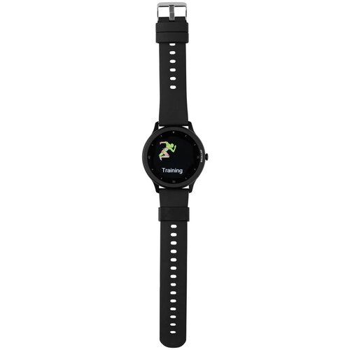 Swiss Peak RCS gerecycled TPU smart watch zwart
