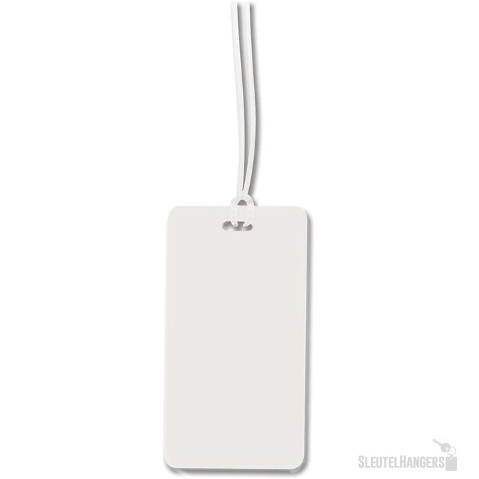 Bagagelabel wit