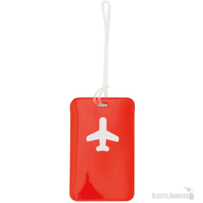 Raner Bagage Label Rood