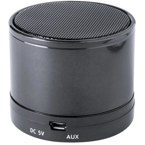 Bluetooth speaker met metalen behuizing Zwart