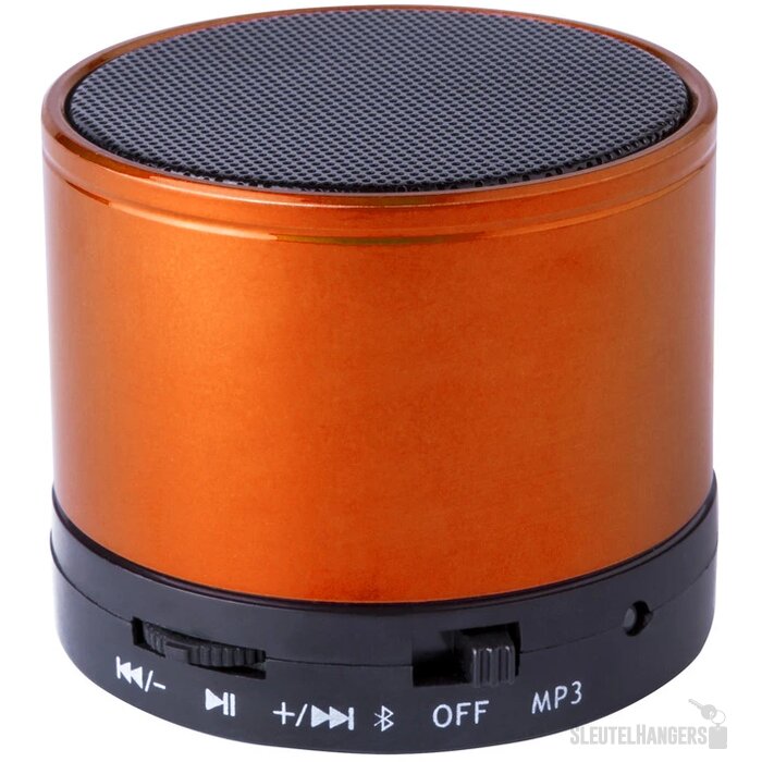 Bluetooth speaker met metalen behuizing Oranje