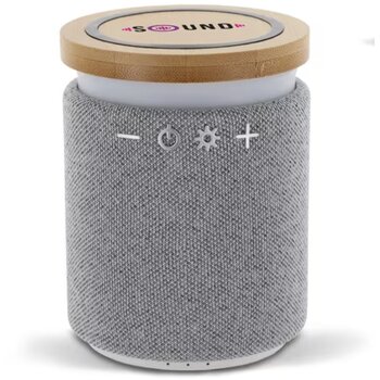 Bamboo wireless speaker Grijs