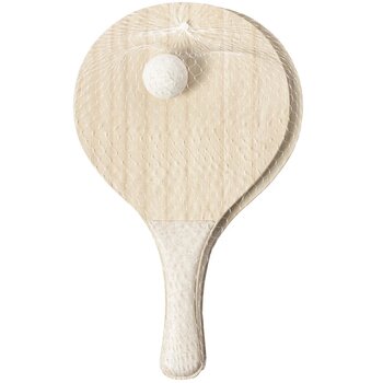 Saiker Beachball Set Naturel