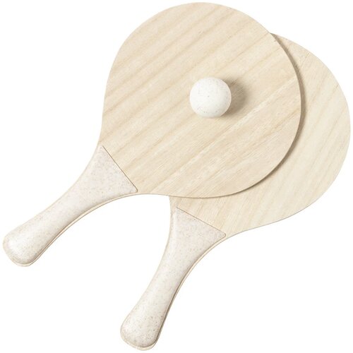 Eco beachtennis set Naturel