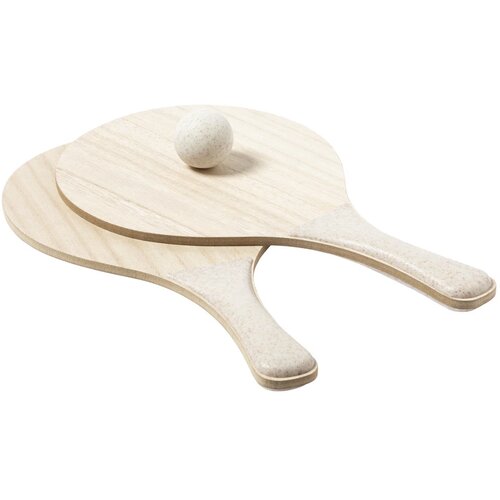 Eco beachtennis set Naturel