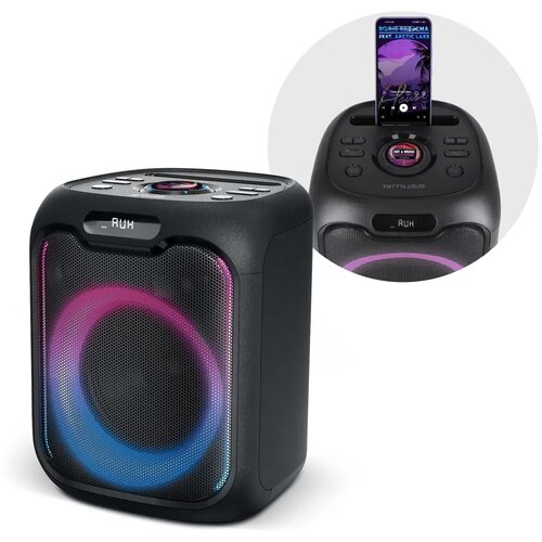 Muse Party Speaker met Microfoon