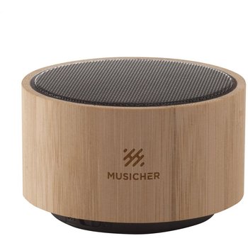 Draadloze speaker met geïntegreerd sfeerlicht Bruin