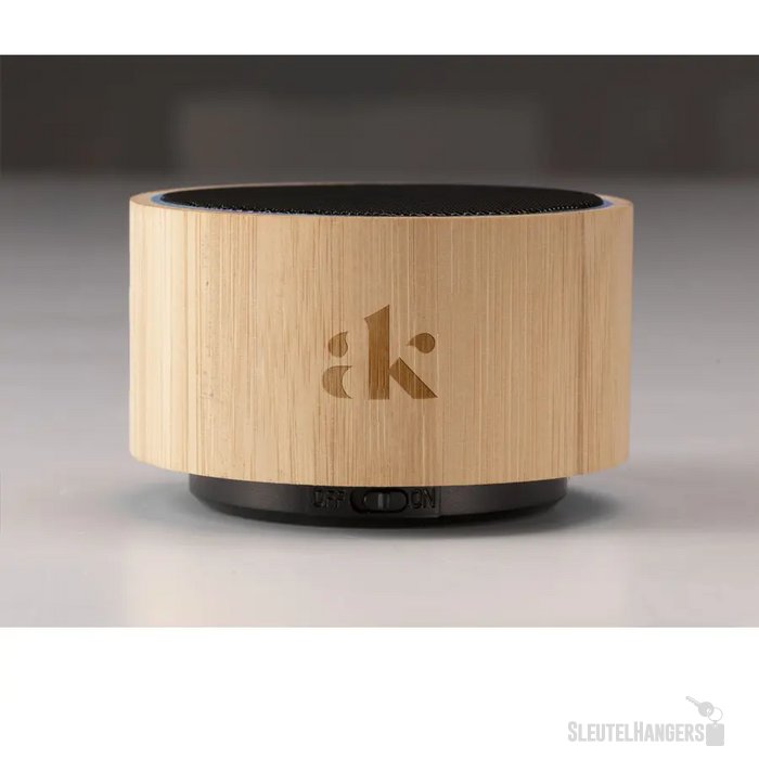 Draadloze speaker met geïntegreerd sfeerlicht Bruin