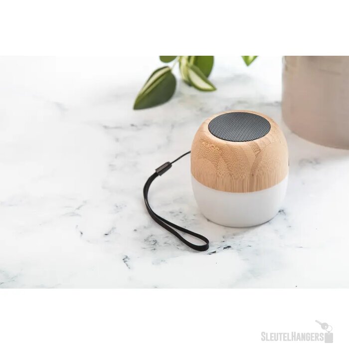 Bluetooth speaker met LED-licht Naturel